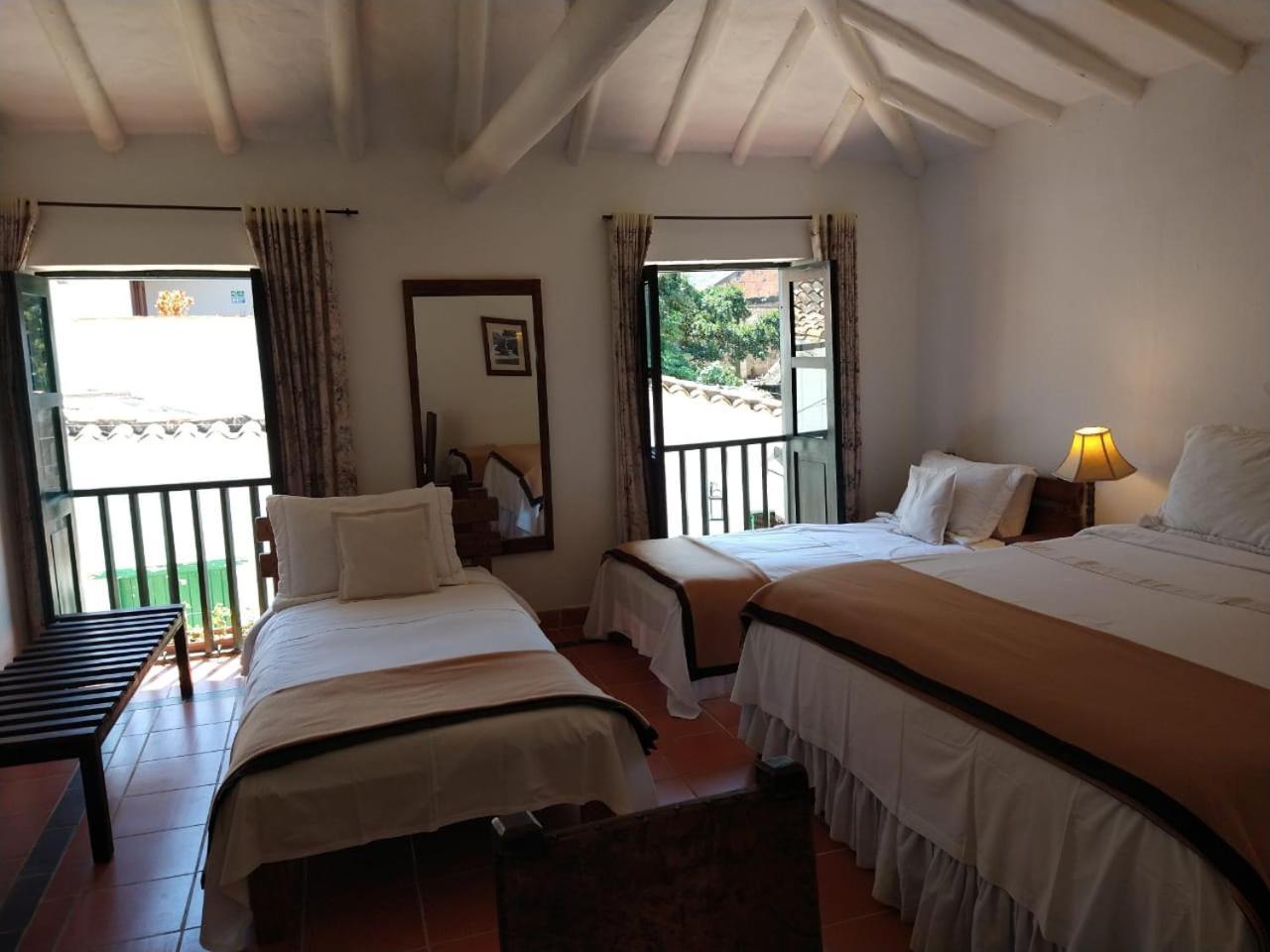 Hotel Meson De Los Virreyes Villa de Leyva Εξωτερικό φωτογραφία